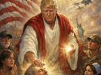 Wizerunek AI Trumpa jako Jezusa Chrystusa wywołuje sprzeciw w obliczu konfliktu z papieżem Leonem