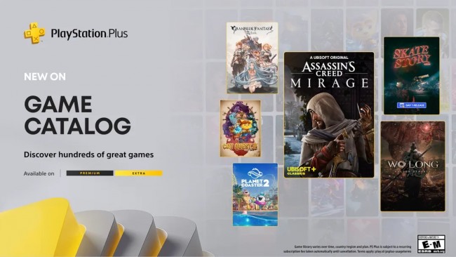 Assassin's Creed Mirage, Wo Long: Fallen Dynasty, Granblue Fantasy: Relink i inne pojawią się na PS Plus w grudniu