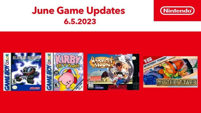 Harvest Moon, Kirby i jeszcze więcej nagle dodane do Nintendo Switch Online