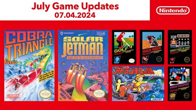 Nintendo Switch Online wzbogacone o Golfa, Donkey Konga, Cobra Triangle i nie tylko