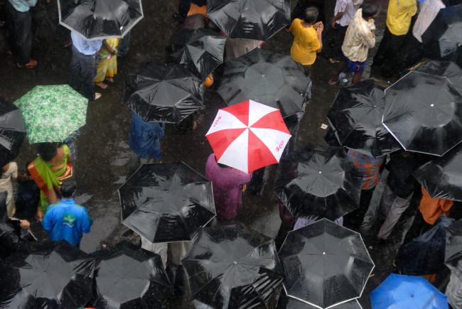 Monsun wrócił: w Indiach znów pada deszcz