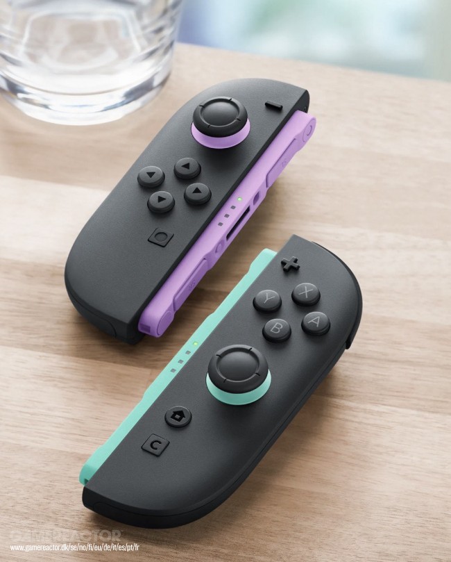Nintendo wprowadza jasnofioletowe (L) i jasnozielone (R) kontrolery Joy-Con 2 na Switch 2