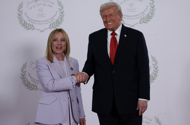 Trump wybucha na Meloni, mówi, że jest "zszokowany" włoskim przywódcą