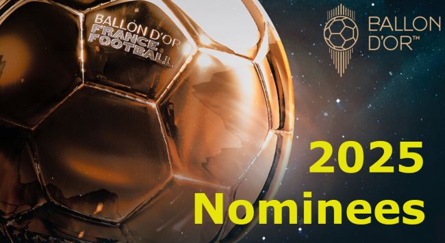 Ballon d'Or 2025: wszyscy nominowani zostali ogłoszeni