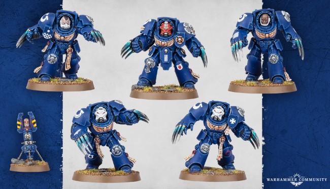 Terminatorzy szturmowi powracają w nowej, ogromnej grupie bojowej Warhammer 40,000 Space Marines