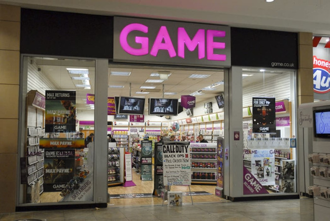 Brytyjski detalista Game zamyka swoje ostatnie sklepy po wejściu w zeszły tydzień do upadłości