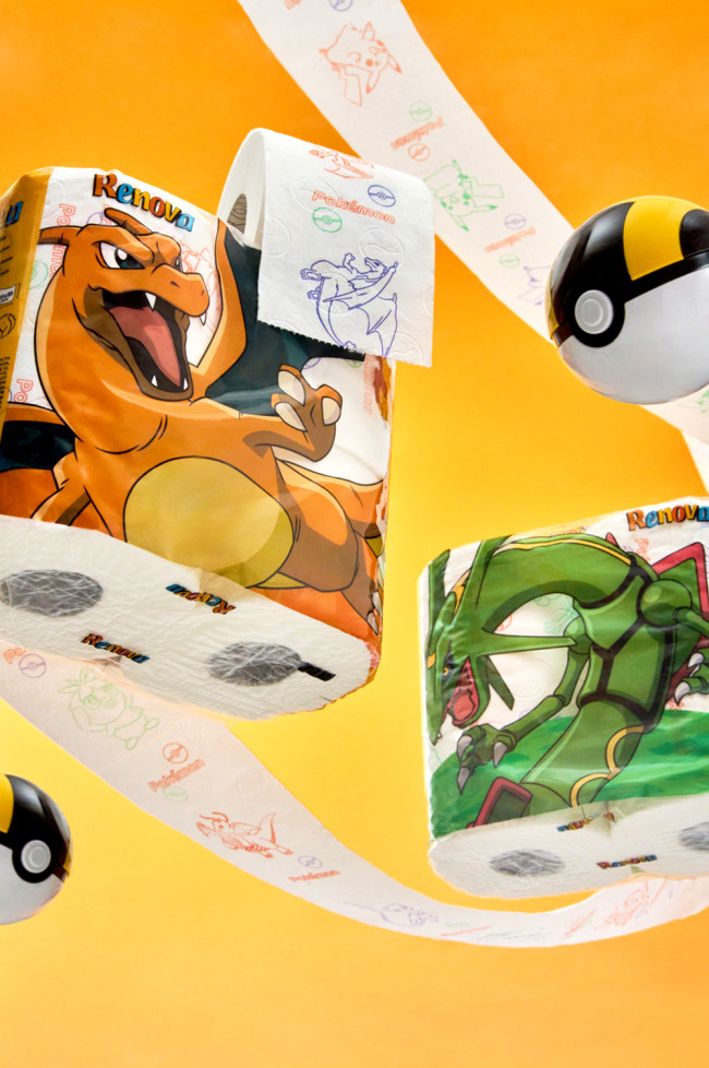Pokémon staje się papierem toaletowym w nowym, dziwacznym produkcie Nintendo