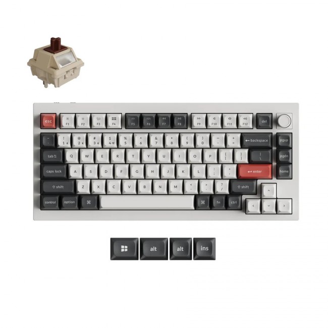 Keychron wprowadza nowe bezprzewodowe klawiatury oraz ceramiczne