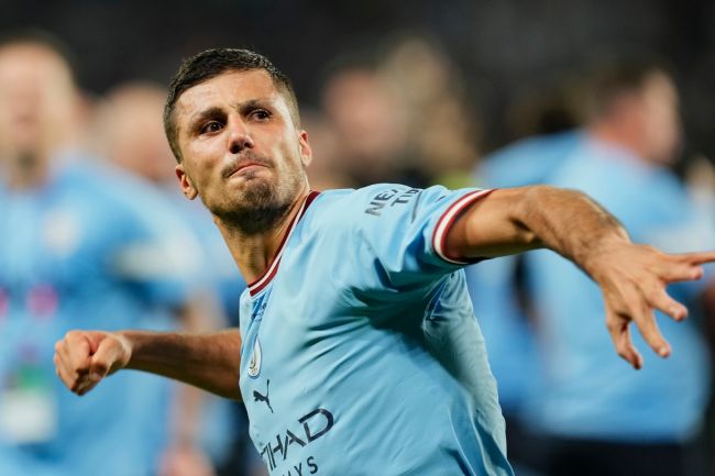 Rodri "udowodnił w 45 minut, że jest najlepszy na swojej pozycji", mówi Pep Guardiola