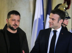 Zełenski szuka wsparcia w Paryżu, gdy wojna na Bliskim Wschodzie odciąga uwagę od Ukrainy