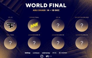 BLAST Premier World Finals, które odbędą się w Abu Zabi w grudniu tego roku