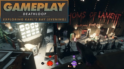 Deathloop - Exploring Karl's Bay in the Evening - Gameplay