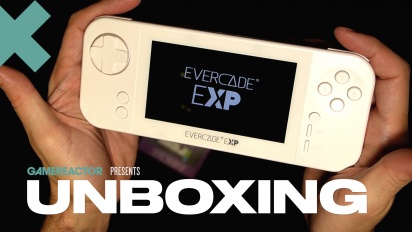 Evercade EXP - Gamereactor Unboxing oraz rozgrywka bezpośrednia i pozaekranowa