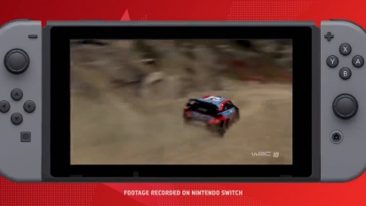 WRC 10 - Zwiastun premiery Nintendo Switch