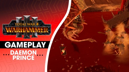Total War: Warhammer III - Daemon Prince Gameplay