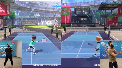 Nintendo Switch Sports - Rozgrywka wieloosobowa w badmintona