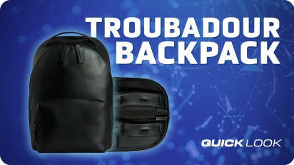 Troubadour Generation Leather Backpack (Quick Look) - superfunkcjonalny luksusowy plecak