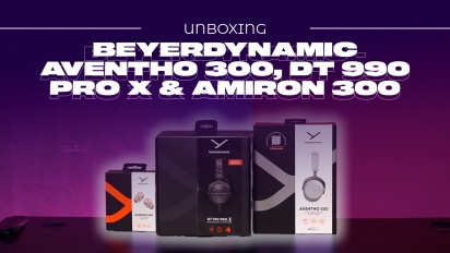 BeyerDynamic Aventho 300, DT 990 Pro X & Amiron 300 - Rozpakowywanie