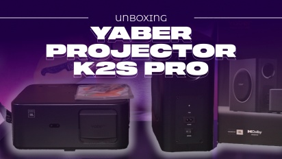 Yaber Projector K2s Pro - Rozpakowywanie
