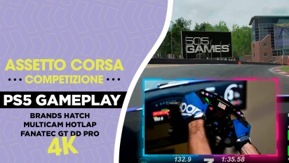 ACC - Marki Hatch Fanatec GT DD Pro PlayStation 5 Gameplay (4K)