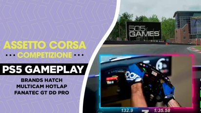 Assetto Corsa Competizione - Marki Hatch Fanatec GT DD Pro PS5 Gameplay (HD)