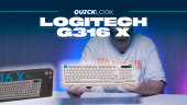Logitech G316X 98 (Quick Look) - Smukły i subtelny
