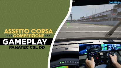 Assetto Corsa Competizione - Fanatec CSL DD Wheel & Pedals 1440p Gameplay