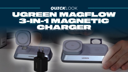 UGreen MagFlow 3-in-1 Charger (Quick Look) - Pełna prędkość, mocne dopasowanie