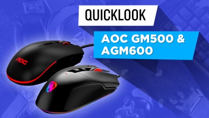 AOC GM500 & AGM600 (Quick Look) - dla graczy FPS