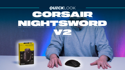 Corsair Nightsword V2 (szybkie spojrzenie) - Mysz, która pozwala ciężko pracować, a potem się bawić