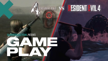 Resident Evil 4 Remake vs Original Porównanie rozgrywki - Lake Monster Battle