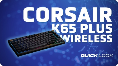 Corsair K65 Plus Wireless (Quick Look) - Ponadprzeciętne umiejętności i styl