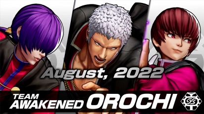 KOF XV DLC Team Awakened Orochi - zwiastun
